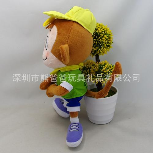 厂家批发 猴年吉祥物 2018新款创意礼品加工定制优惠猴年吉祥物